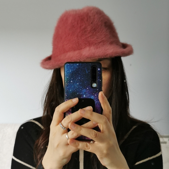 Vintage Pink fur fedora - Picture 4 of 4